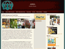 Tablet Screenshot of adra.caymanadventist.org
