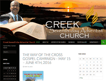 Tablet Screenshot of creek.caymanadventist.org